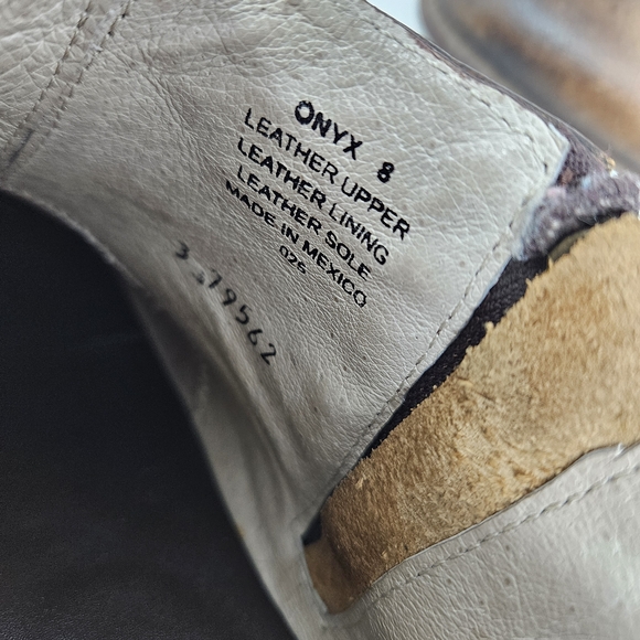 Freebird By Steven Onyx Brown Leather Ankle Boots - Picture 8 of 10